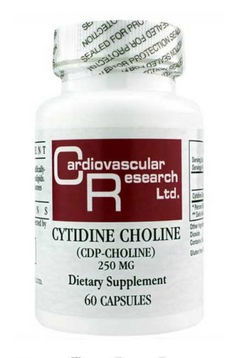 Cytidine Choline (CDP-Choline) 250 mg - 60 Capsules
