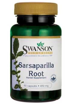 Sarsaparilla Root - 450 mg - 60 caps