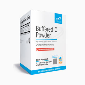 Buffered C Powder Fruit Punch 20 Servings