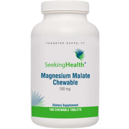 Magnesium Malate Chewable 100 tabs