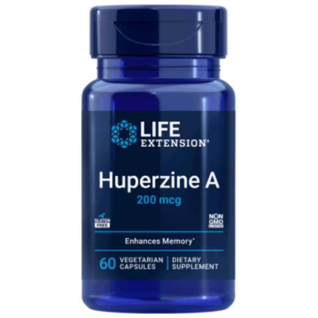 Huperzine A - 200mcg 60 vegcaps