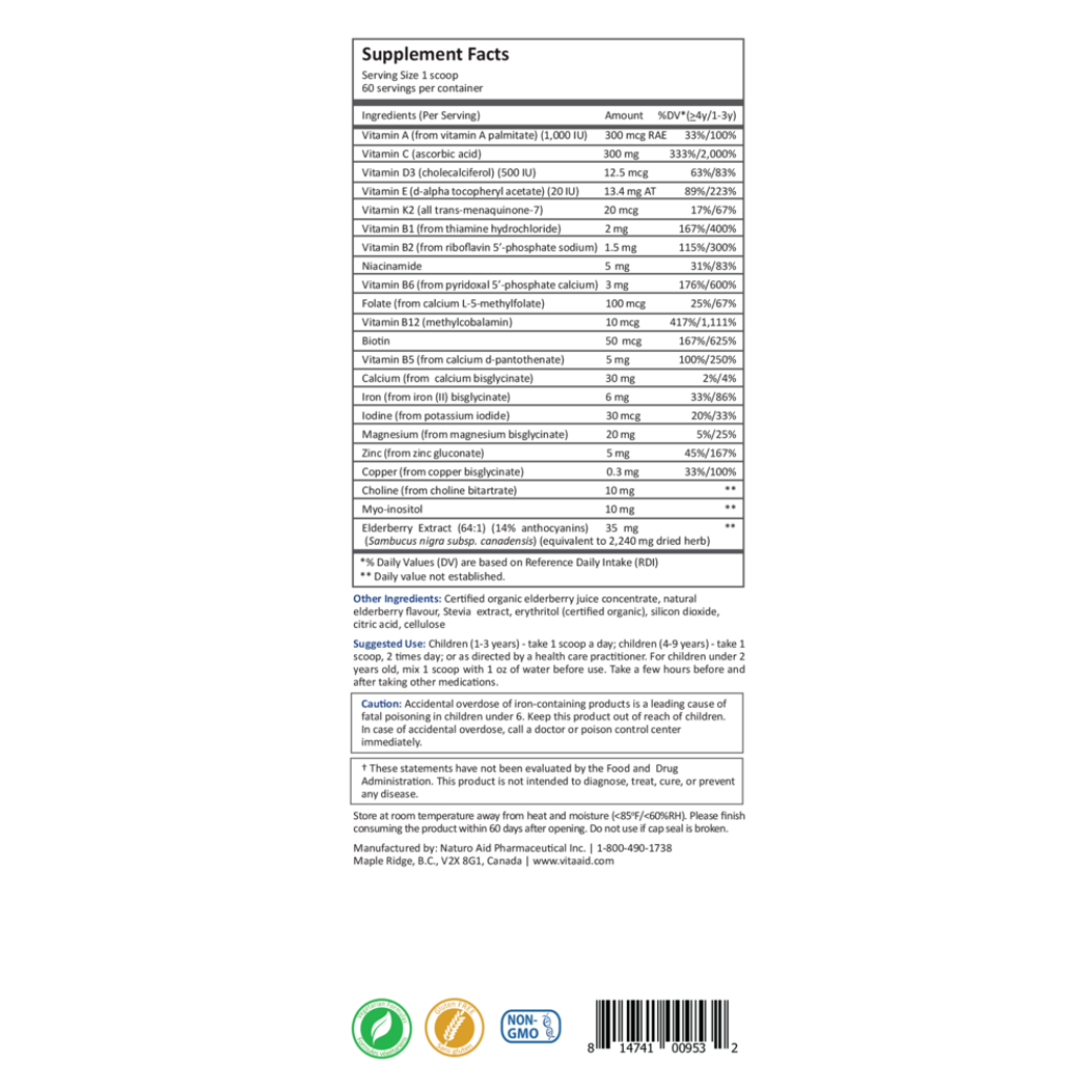 Pediatric Mult+ 6.7oz powder - Image 2